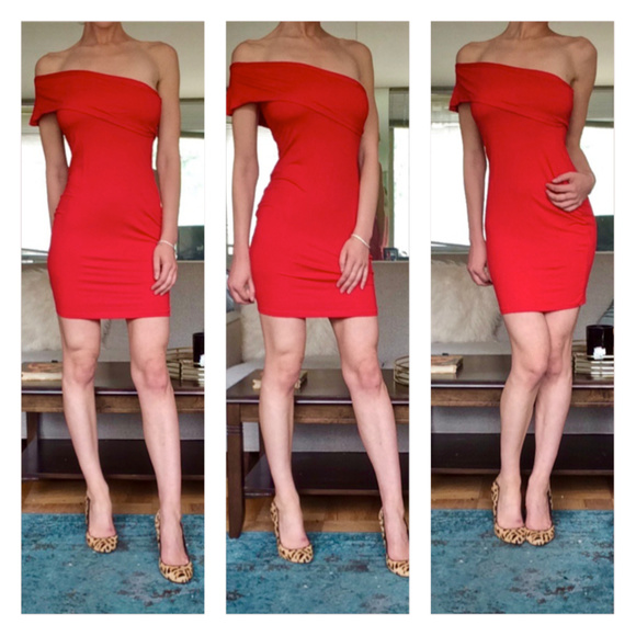asda red dress